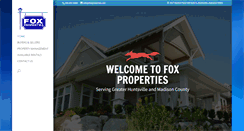 Desktop Screenshot of foxproperties.net