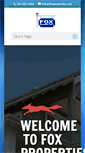 Mobile Screenshot of foxproperties.net